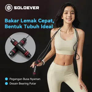 SOLOEVER Skipping Rope | Lompat Tali Speed | Alat Olahraga Rumah & Outdoor