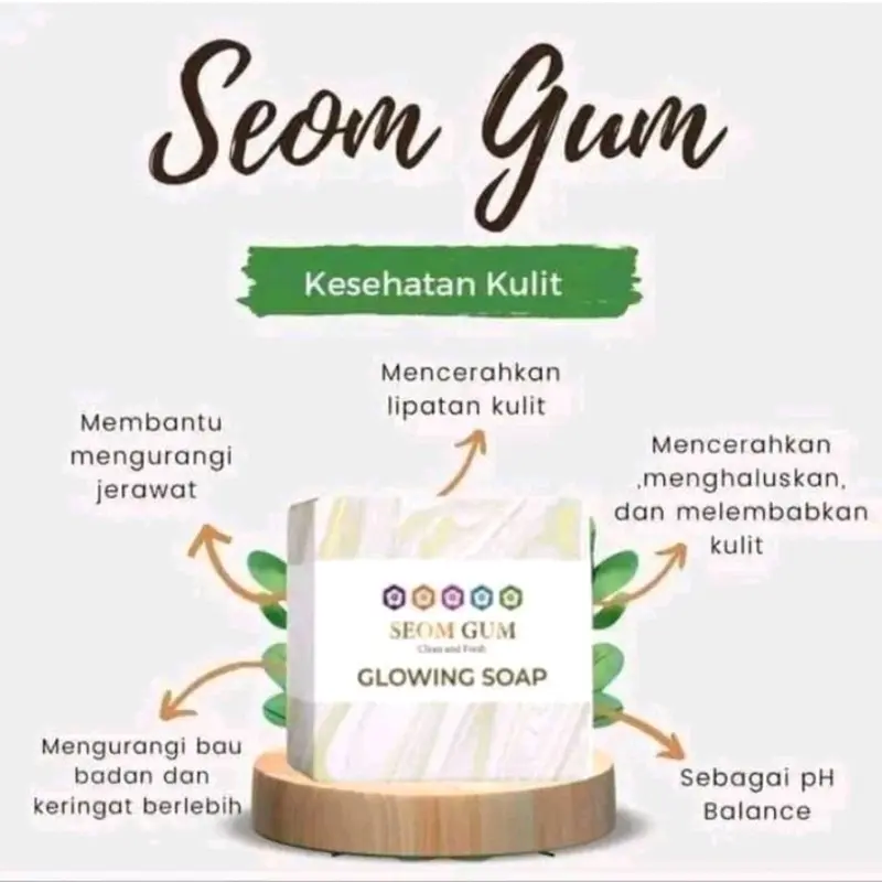 Seo Gun Glowing & Feminim Soap Original Mm Facial 0