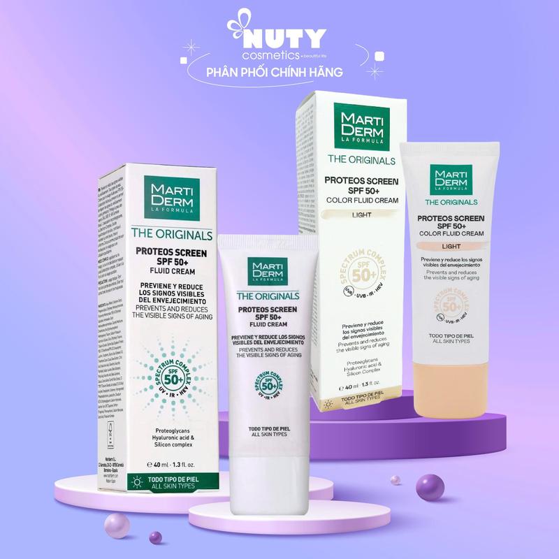Kem Chống Nắng  Martiderm Proteos Screen SPF50+ (40ml)