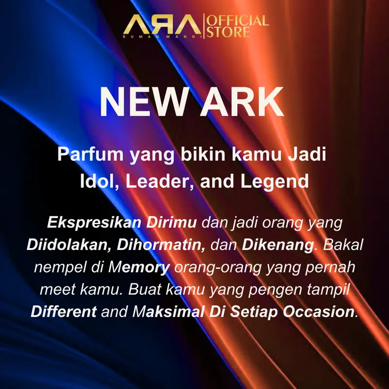 Rumah Wangi ARA - NEW ARK Parfum Pria Tahan Lama  Eau De Perfume Terwangi 4