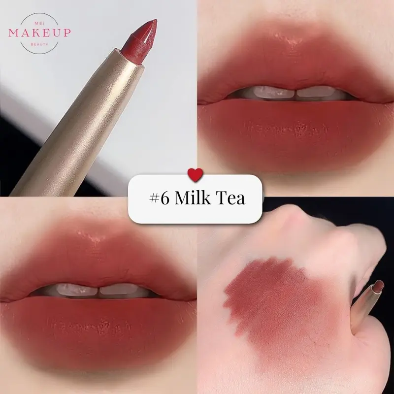 【NEW】Mei Makeup Lip Liner Waterproof & Long-lasting Lipstick 6