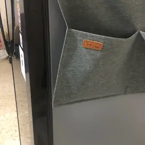 TAPLAK KULKAS DENIM AESTETIC UK 110×47 CM / TUTUP KULKAS POLOS / ALAS KULKAS COVER KULKAS