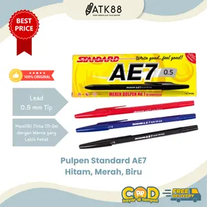 Ballpoint / Pulpen Standard AE7 1 Pack / 12 pcs