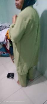 Product Review of NIRA ONE SET HIJAB STYLE SETELAN CRINKLE AIRFLOW + LONG TUNIK CELANA Atasan Cantik from S**s 0