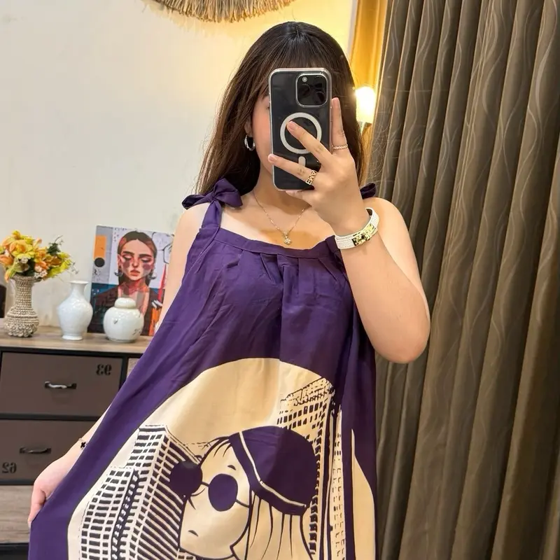 Dress Daster Wanita Yukensi Tali Busui Bahan Rayon NAYLA 1