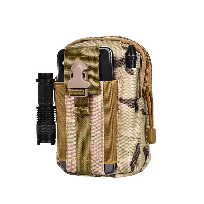 ISE MOUNT Outdoor sports tactical fanny pack men's 5.5/6 inch multi-functional waterproof mobile phone bag mini running bag