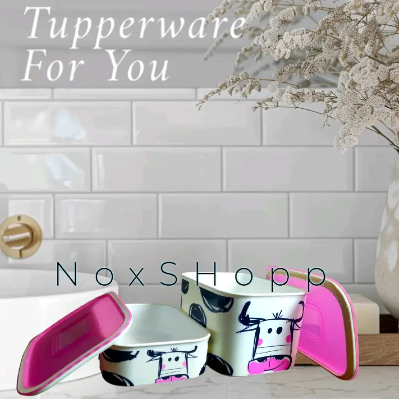 TUPPERWARE SNAK KEEPER SATU SET ( 2 PCS ) 0