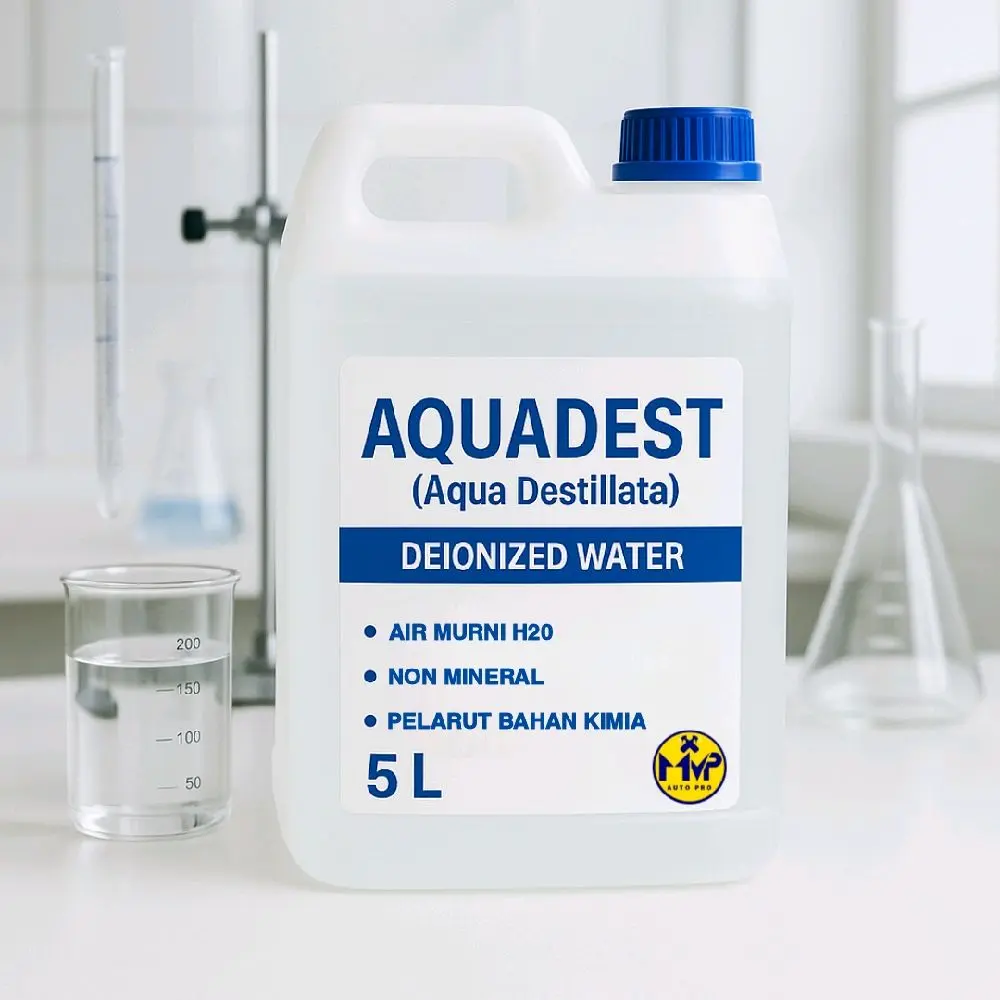 Aquadest Murni 100% / Aquades / Distilled Water