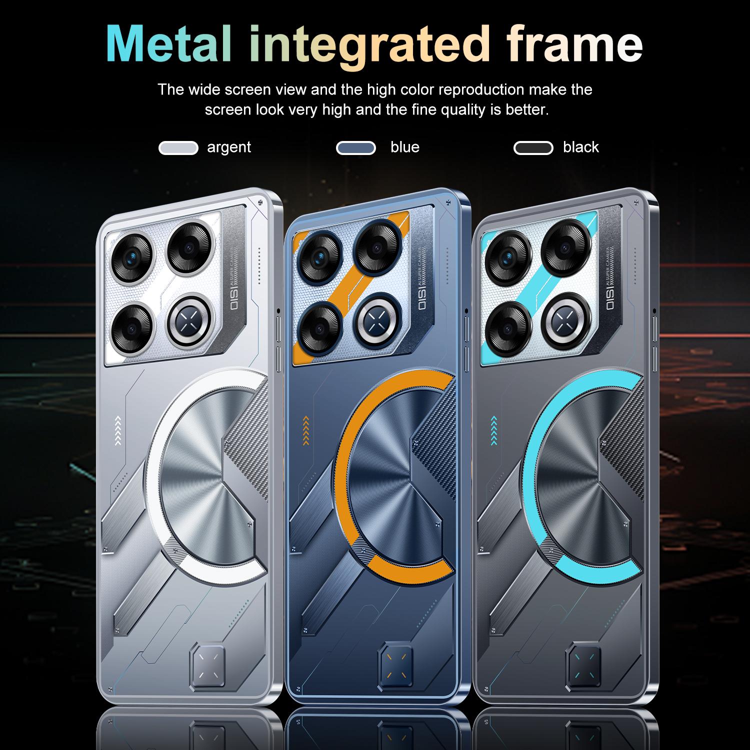 INFIN GT20 Pro cuci gudang Handphone Baru 7.5inci LayarPenuh RAM 16GB ROM 1TB Kamera 72MP+108MP HDBaterai 8000mAh Fast Charge 4G/5G Bingkai Metal Built-inFrame dan Bluetooth