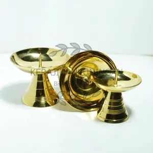 Tempat lilin diameter besar candle holder tempat lilin dinner tempat lilin mangkok Anti Karat Anti Karat