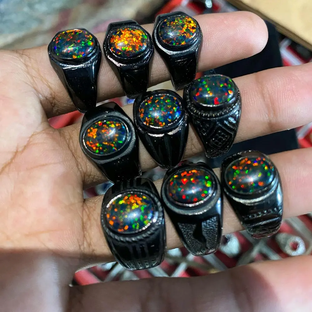 BATU CINCIN KALIMAYA BLACK OPAL