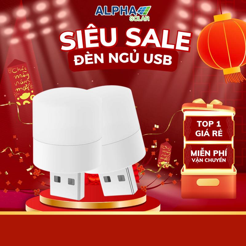 COMBO 10 Đèn ngủ LED cắm USB bảo vệ mắt - ánh sáng dịu, nhỏ gọn, dùng cho phòng…