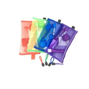 Sikat Gigi Set isi Paket 8 set untuk Travel Biru Merah