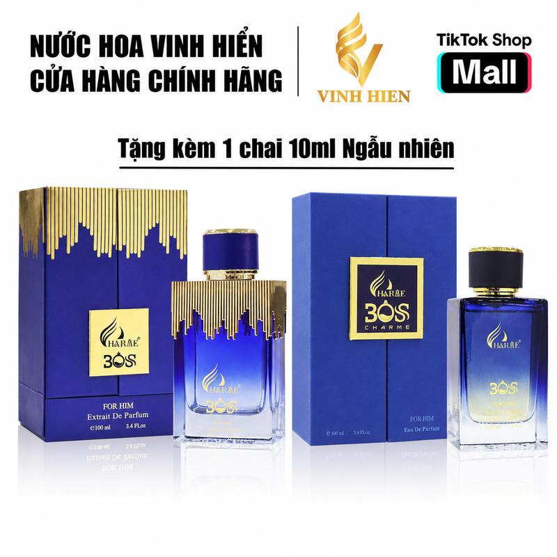 Nước Hoa Charme Boss 100ml - Cosmetic Xịt Thơm