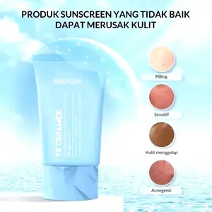 BIOAQUA 7X Ceramide Serum Sunscreen SPF 50 PA++++ 40ml Melindungi Memperbaiki Mencerahkan Kulit