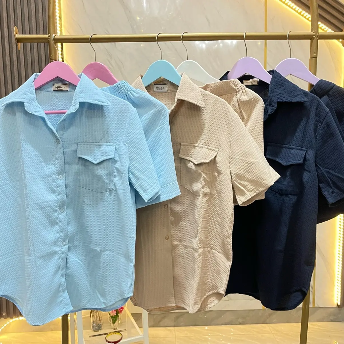 One Set Celana BKK Milin.n SetCel BKK Kemeja BKK