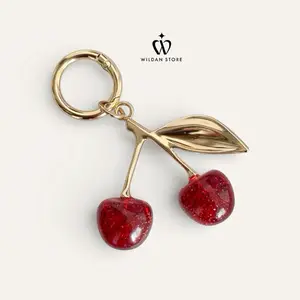 WILDANSTORE CHARM BAG CHERRY VIRAL LUCU MEWAH ELEGAN