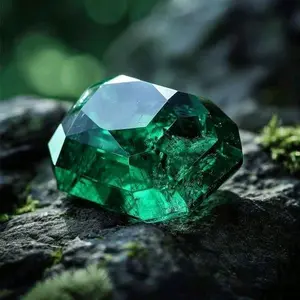 Batu zamrud alam( Natural )