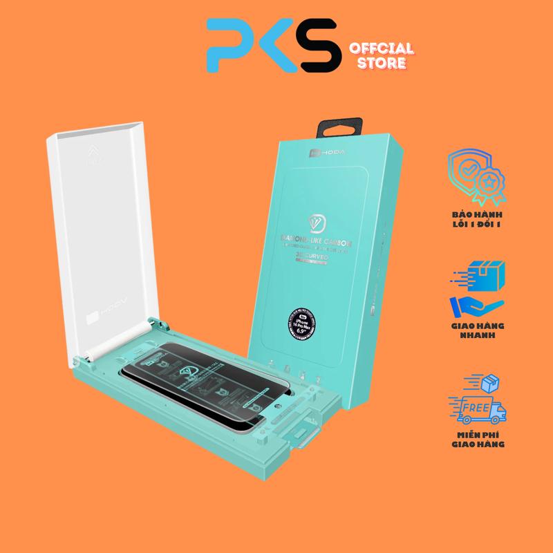 [Mới] Cường Lực HODA 3D Full Glue DLC (Diamond Like Carbon) Bản Cao Cấp, Full Màn, Không Lẹm Viền, Độ Cứng Cao | Phụ Kiện Sịn