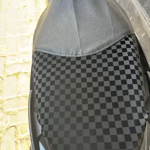 Kulit Jok Motor Instan Kombinasi Catur 3D Amplas Pasir dan Kulit Jeruk untuk Tampilan Eksklusif Nyaman Anti Air Anti Rembes Motorcycle