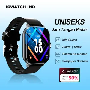 Smartwatch Sport  Layar 1.83" HD Touchscreen -  Jam tangan Bisa Terima/Tolak Telepon, Monitor Tidur & Detak Jantung, Pedometer, Bluetooth 5.2 - Baterai Tahan 7 Hari, Hadiah Unisex Cocok untuk Pria dan Wanita (Kompatibel iPhone & Android), Hitam Pink