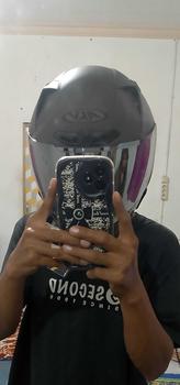 Product Review of Helm ALV ULTRON PRO Solid Original Half Face Untuk Pria dan Wanita Dewasa SNI from M**h 0