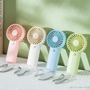 Ventilador portátil de mano, mini ventilador refrigerante (1 unidad), ventilador multifuncional para hogar, oficina y viajes al aire libre, electrodomésticos