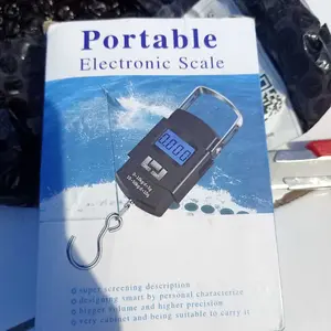 BB7 - Timbangan Gantung Digital Portable Scale 50 KG / Timbangan Koper Travel Ikan Laundry Serbaguna