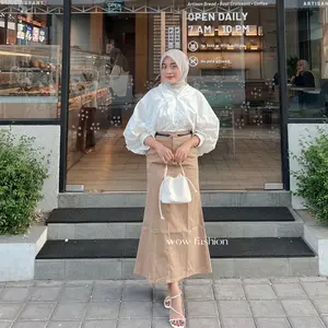 WOW-Kayla Rok Mermaid Korean Style Katun Twill Kekinian