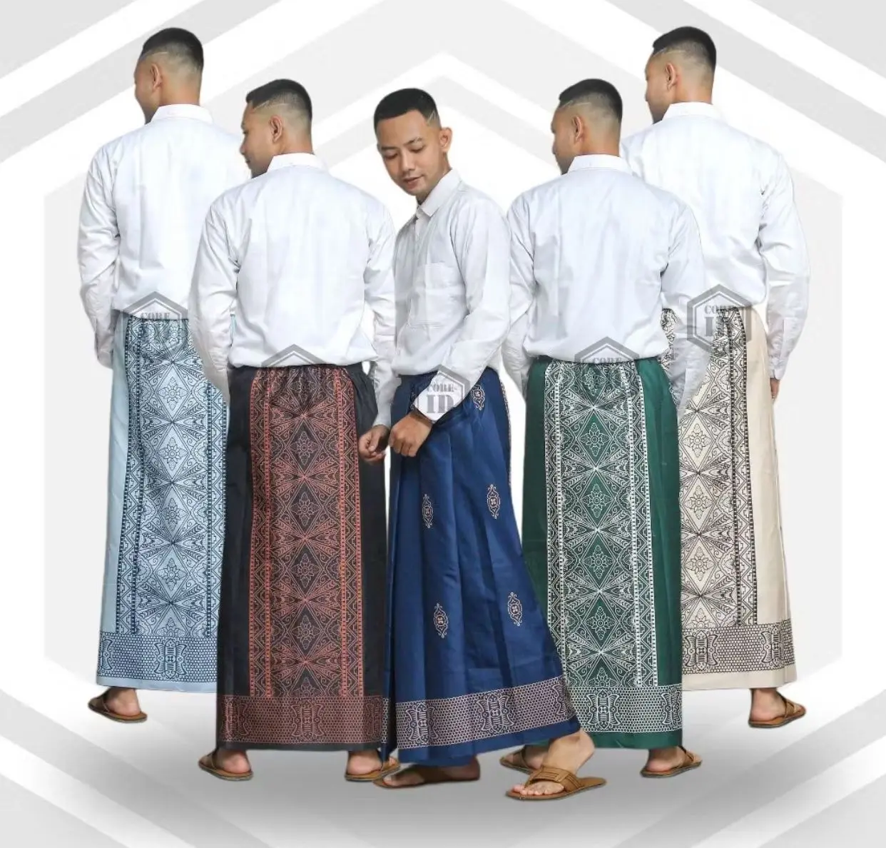 161  SARONG INSTANT WITH ELASTIC WAIST - COTTON