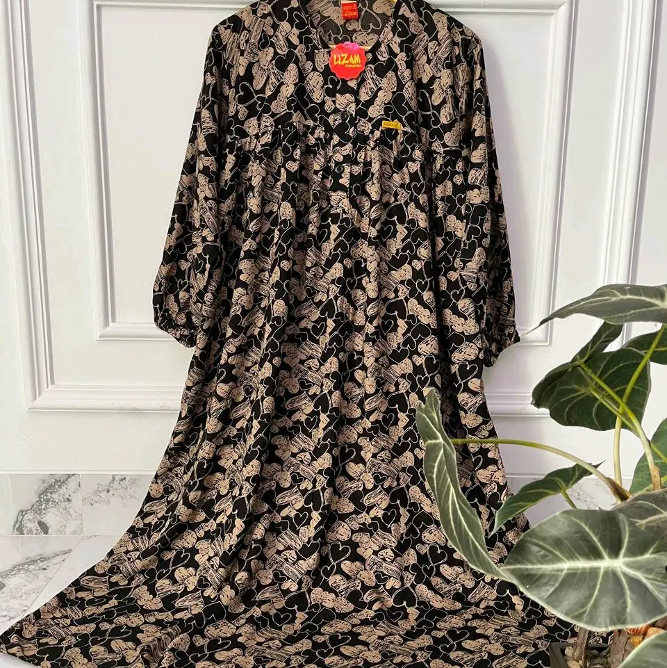 MIDI DRESS RAYON PREMIUM,LIZAM BUSANA