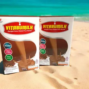 [2 kotak] Vitabumilk Susu Bubuk Etawa Plus Herbal Ekstrak Ikan Gabus Temulawak Madu 500 Gram Anak Hingga Dewasa Susu  Kambing Stroberi Cokelat Original Susu Kambing Bpom Dairy susukambing