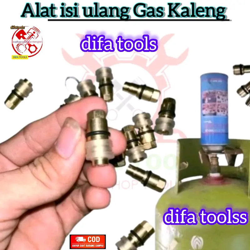 MURAH CEPAT!!!Alat isi ulang gas kaleng portabel refil gas kaleng 2in dan kaleng robinson Camping 2