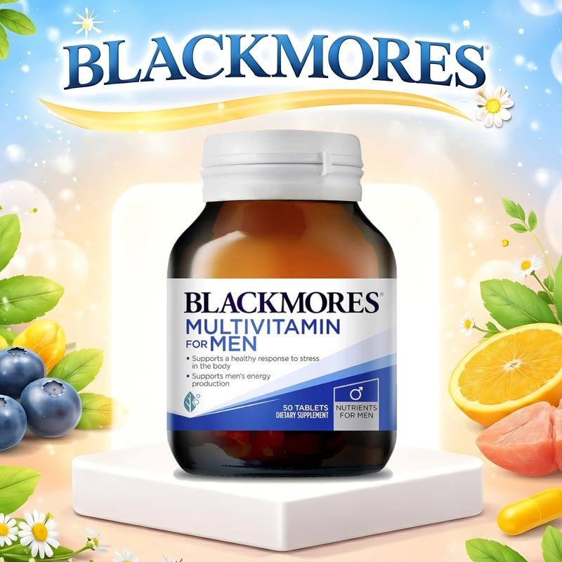 Vitamin Tổng Hợp Hỗ Trợ Sức Khỏe Nam Giới Blackmores Multivitamin For Men 50 Viên