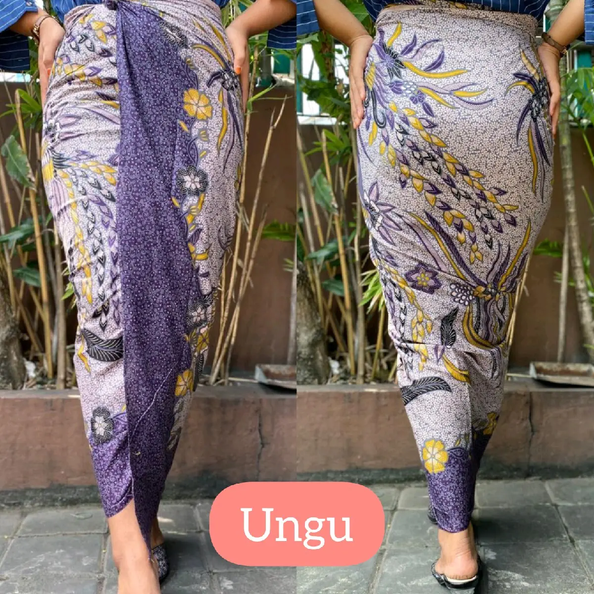 Kain Batik Lembaran Motif Merak || Kamen Lembaran