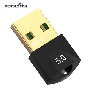 Rocketek Support Usb Bluetooth Dong Adapter 5.0 For Pc