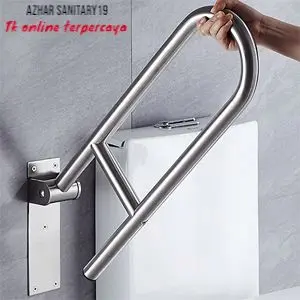 GRAB BAR DISABILITY / PEGANGAN KAMAR MANDI STAINLESS / PEGANGAN LANSIA