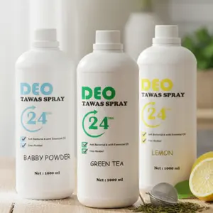 Hemat Deodorant Tawas 1 liter Ampuh Atasi Bau Ketiak Hingga 24 Jam dengan Bahan Alami Non Alkohol & Essential Oil Extracts