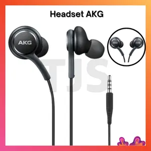 Headset AKG Extra Bass dengan Mic - Earphone Handsfree Jack 3.5mm