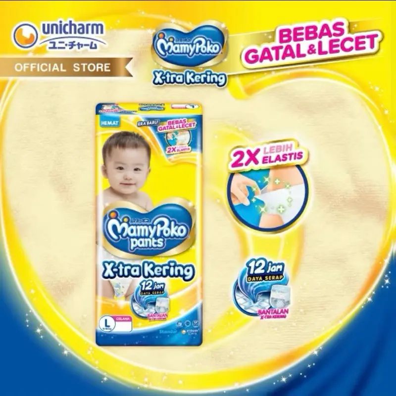 PROMO MAMY POKO KEDIRI JATIM size lengkap Popok bayi Diaper