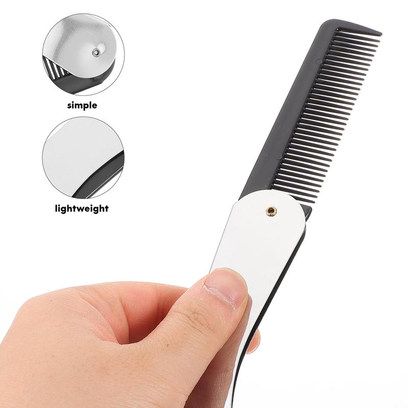 Product Introduction of Hair Salon Comb Folding Comb Travel Comb Hair Comb for Travel Foldable Comb Gift Haircare Heatless Daily Durable Stainless 7