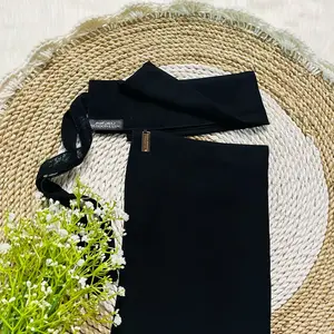 Cadar Niqab poni pendek bedoon essm bandul new gold niqob poni 25cm mini