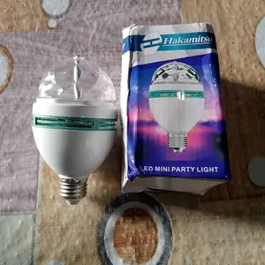 MIOS Lampu Disco Putar E27 LED dengan Efek Cahaya Warna-warni untuk Pesta dan Acara Khusus