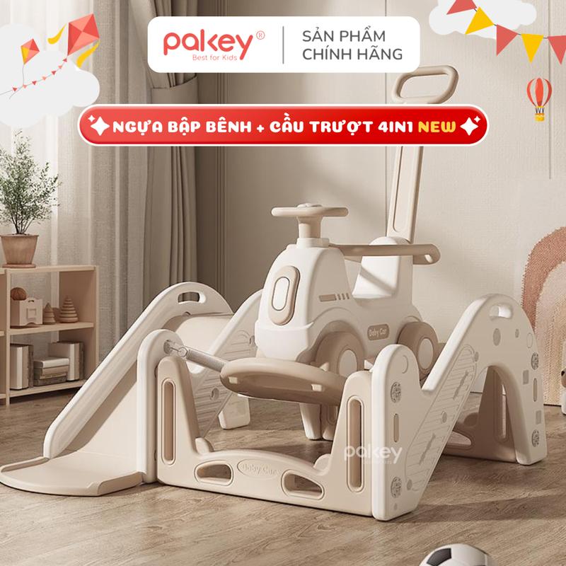 Ngựa Bập Bênh Đa Năng Đồ Chơi Vận Động Xe Chòi Chân Thú Nhún Xe Đẩy Vui Nhộn Cho Bé