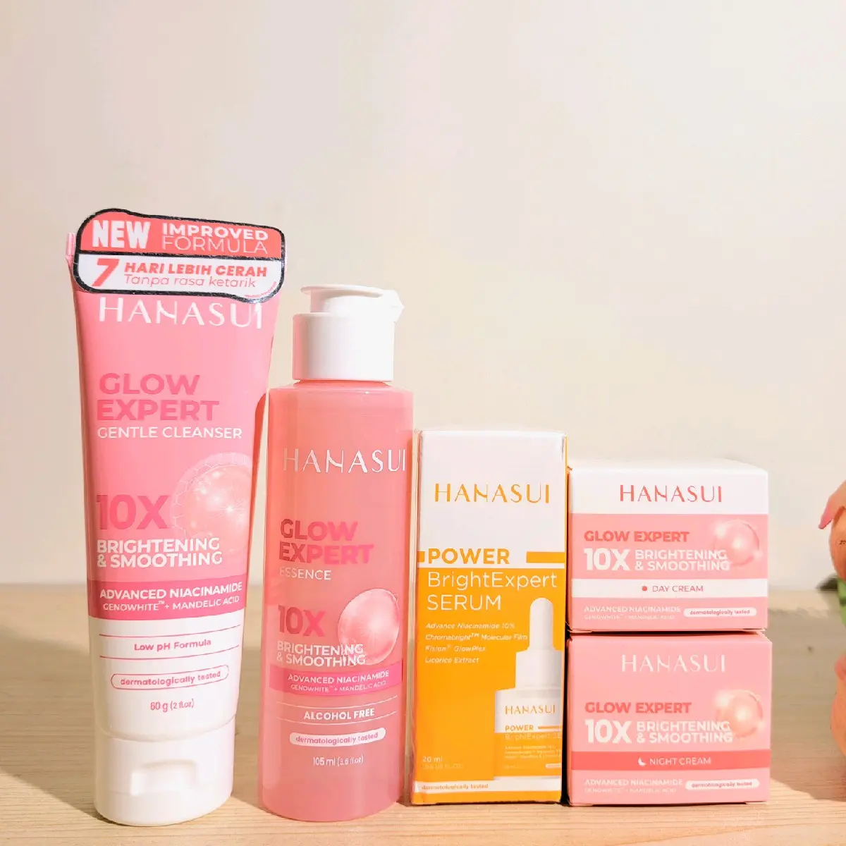 ORIGINAL*Hanasui Flawless Glow Expert Package Series Basic/Complete(KEMASAN BARU)