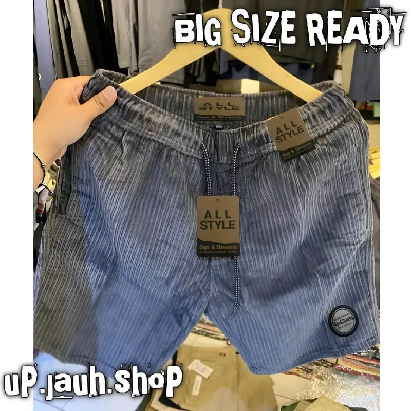 celana pendek boadshort corduroy premium style Pria 4