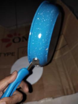 Product Review of Panci Teflon Frypan Marble Enamel / Teflon Frypan Marble Berwarna / Teflon Frypan Enamel Anti Lengket penggorengan anti lengket Kitchenware teflon  serbaguna from h**o 2