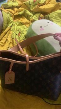 Product Review of ￼Túi xách nữ hoa nâu + kèm Ví sang chảnh đeo vai , đeo chéo size 25cm  bản mới hotren from t**3 0