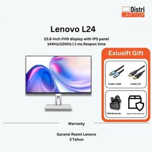 Monitor LED Lenovo L24 24" IPS 1080p 100Hz / 144Hz VGA HDMI Speaker VESA