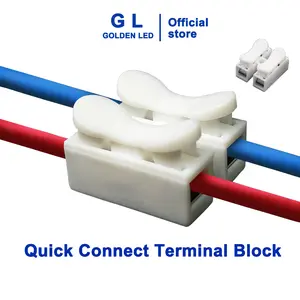 GL QUICK CONNECT TERMURAH Terminal Sambungan Kabel Listrik CH2/2 Wire Sambungan Cepat & Praktis